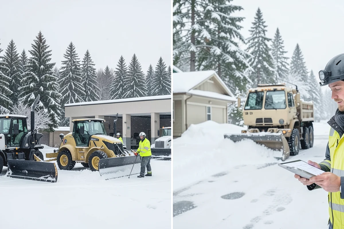 Ice Storm Response in Granite Falls, Snohomish County, WA - Monitor National Weather Service ice-accretion forecasts and stage crews before onset