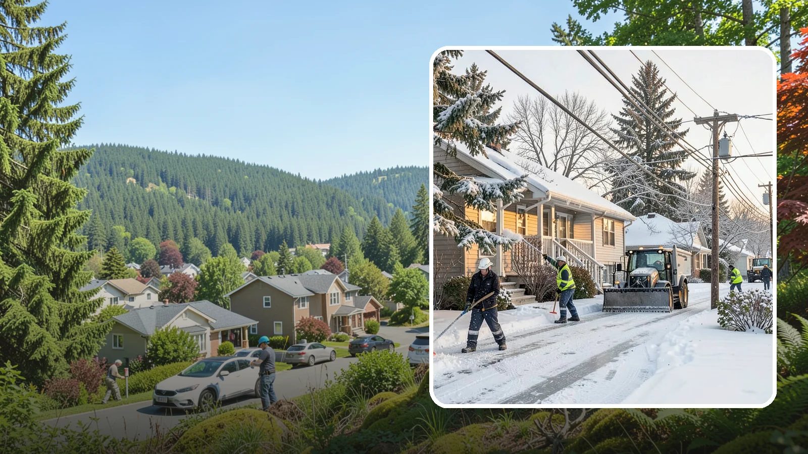 Ice Storm Response in Index, Snohomish County, WA - We mobilize fast when a Western Washington ice storm glazes your property in a hard, hazardous shell.