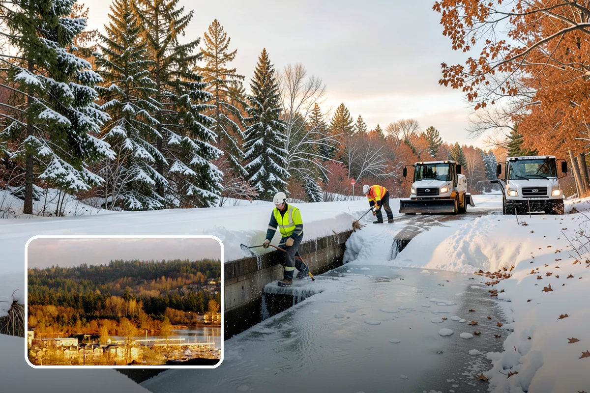 Ice Storm Response in Kenmore, King County, WA - Fast dispatch during active glazing conditions when traction disappears