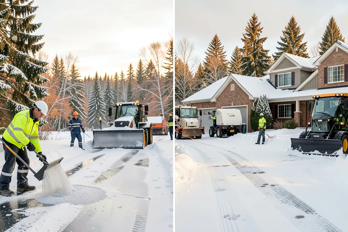 Ice Storm Response in Kenmore, King County, WA - Monitor National Weather Service ice-accretion forecasts and stage crews before onset