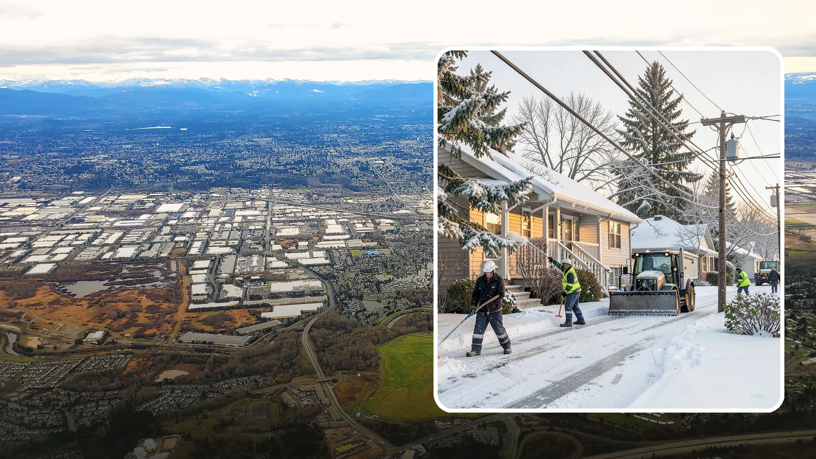 Ice Storm Response in Kent, King County, WA - We mobilize fast when a Western Washington ice storm glazes your property in a hard, hazardous shell.