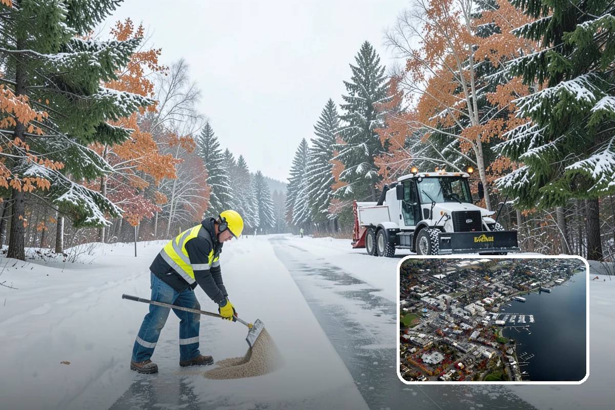 Ice Storm Response in Kirkland, King County, WA - Fast dispatch during active glazing conditions when traction disappears