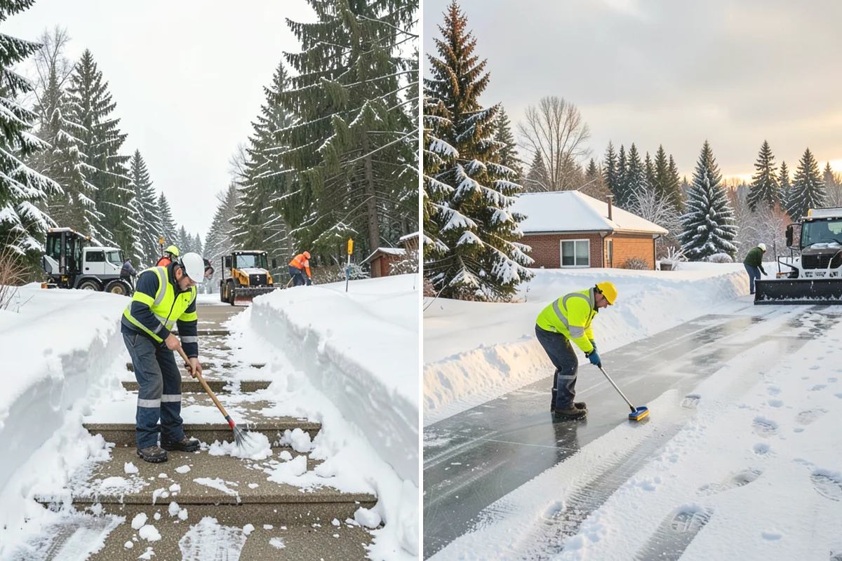 Ice Storm Response in La Conner, Skagit County, WA - Monitor National Weather Service ice-accretion forecasts and stage crews before onset