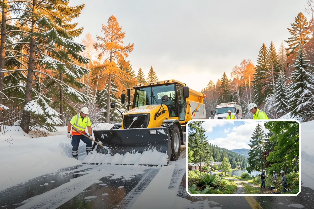 Ice Storm Response in Lake Forest Park, King County, WA - Fast dispatch during active glazing conditions when traction disappears