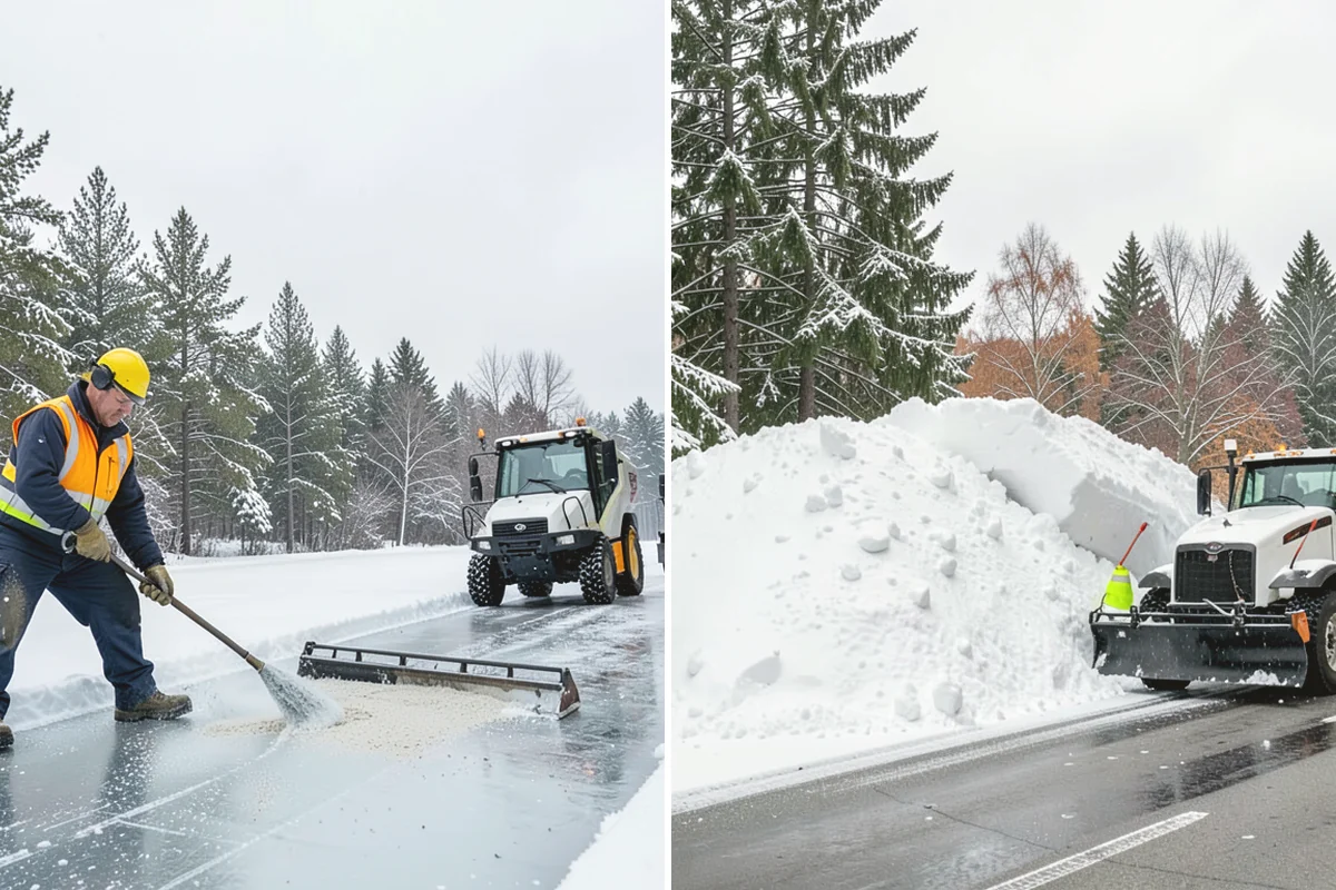 Ice Storm Response in Lake Stevens, Snohomish County, WA - Monitor National Weather Service ice-accretion forecasts and stage crews before onset