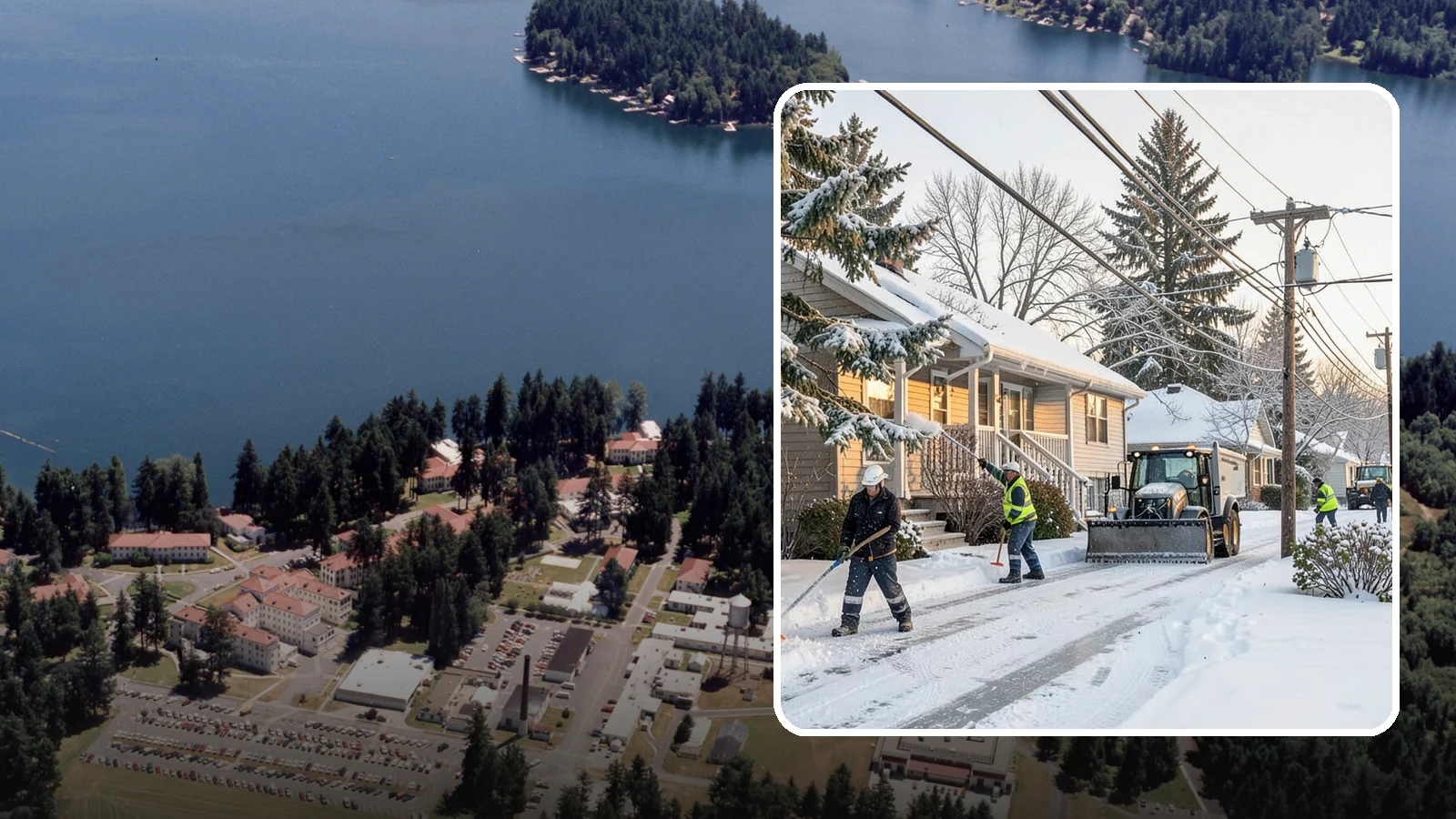 Ice Storm Response in Lakewood, Pierce County, WA - We mobilize fast when a Western Washington ice storm glazes your property in a hard, hazardous shell.