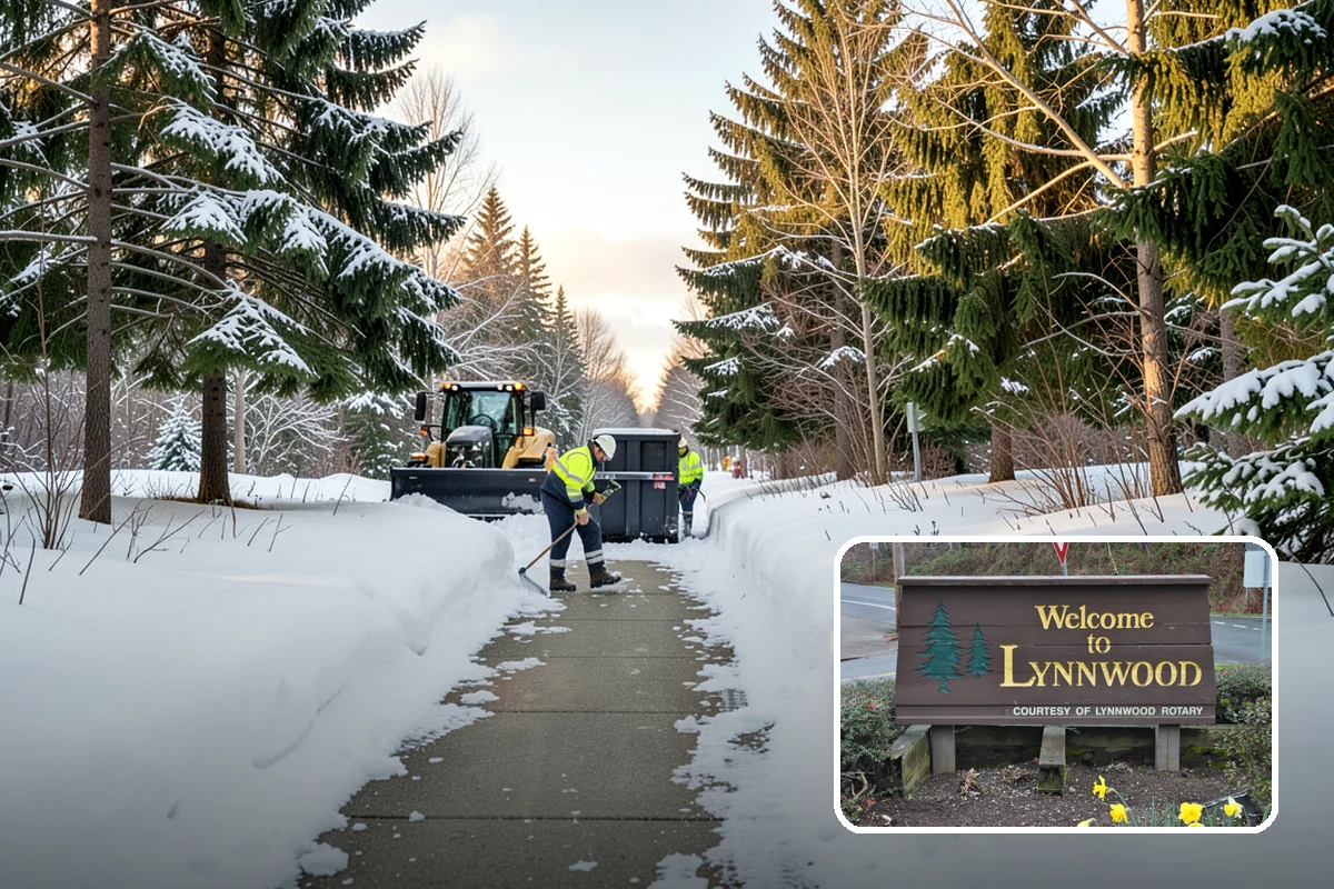 Ice Storm Response in Lynnwood, Snohomish County, WA - Fast dispatch during active glazing conditions when traction disappears