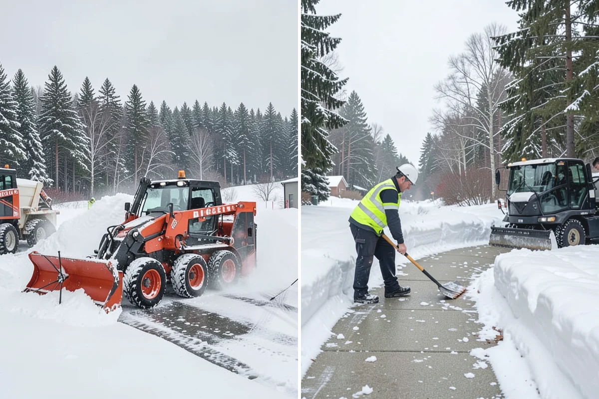 Ice Storm Response in Medina, King County, WA - Monitor National Weather Service ice-accretion forecasts and stage crews before onset