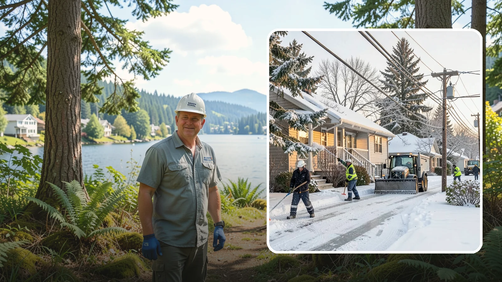 Ice Storm Response in Milton, King County, WA - We mobilize fast when a Western Washington ice storm glazes your property in a hard, hazardous shell.