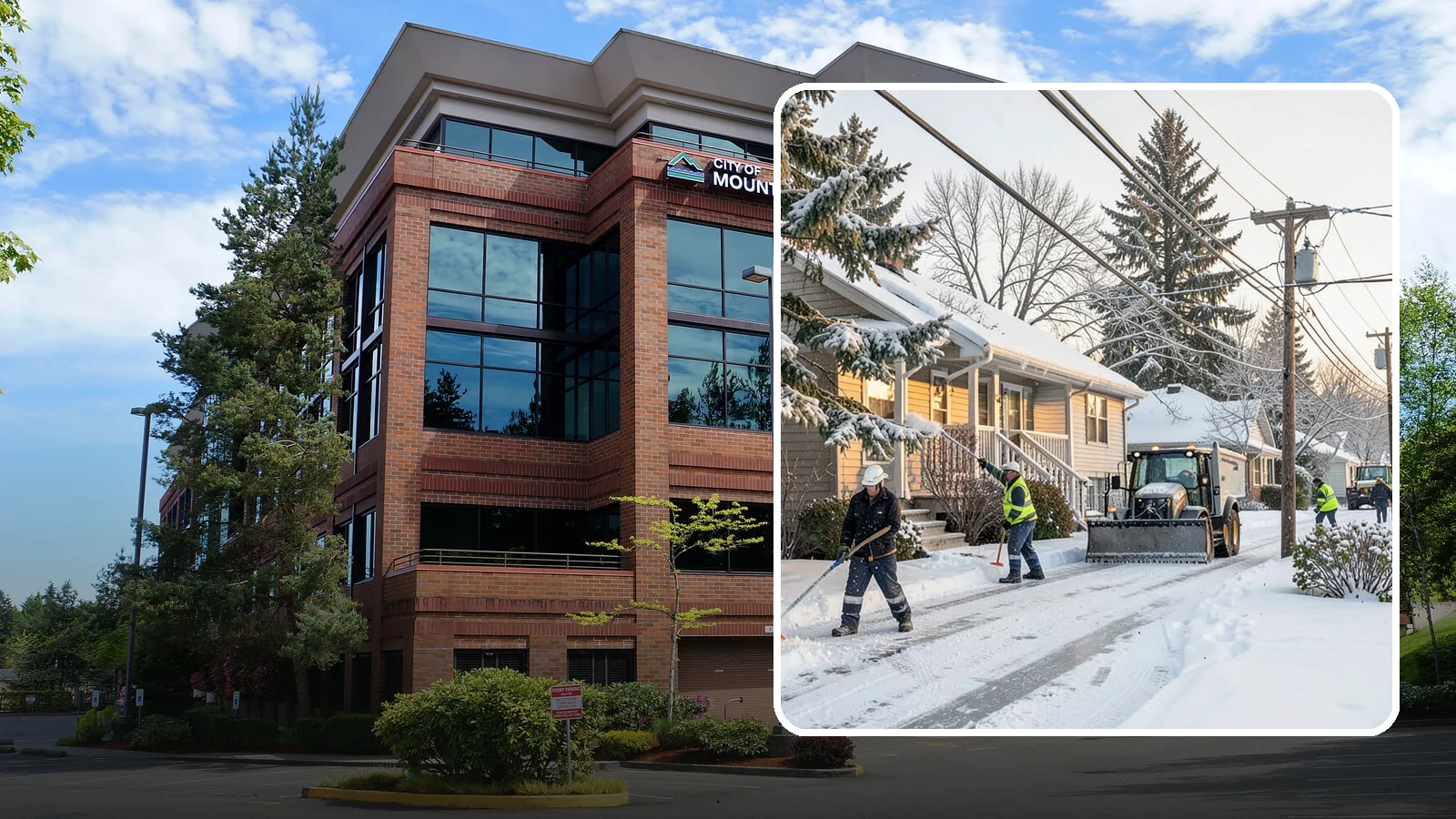 Ice Storm Response in Mountlake Terrace, Snohomish County, WA - We mobilize fast when a Western Washington ice storm glazes your property in a hard, hazardous shell.