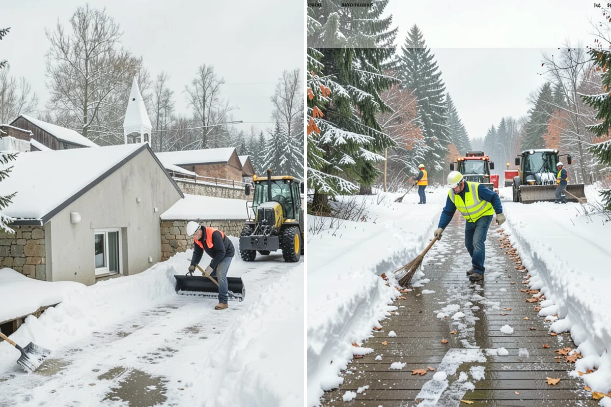 Ice Storm Response in Mountlake Terrace, Snohomish County, WA - Monitor National Weather Service ice-accretion forecasts and stage crews before onset