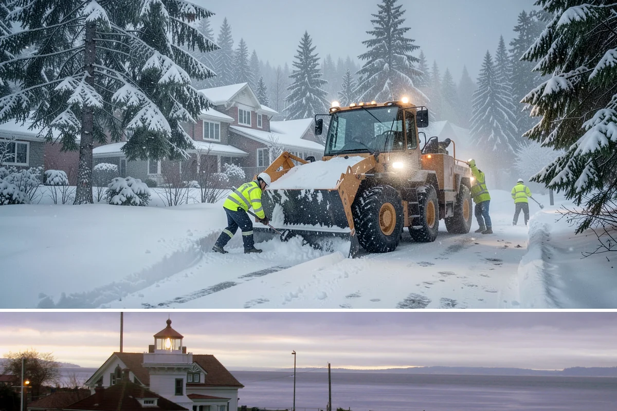 Ice Storm Response in Mukilteo, Snohomish County, WA - Ice storm response is most in demand from late November through February when Fraser outflow winds meet incoming Pacific moisture...