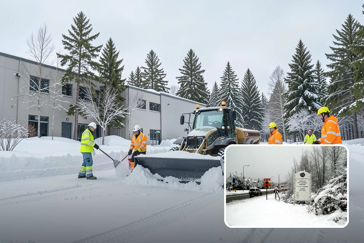 Ice Storm Response in Newcastle, King County, WA - Fast dispatch during active glazing conditions when traction disappears