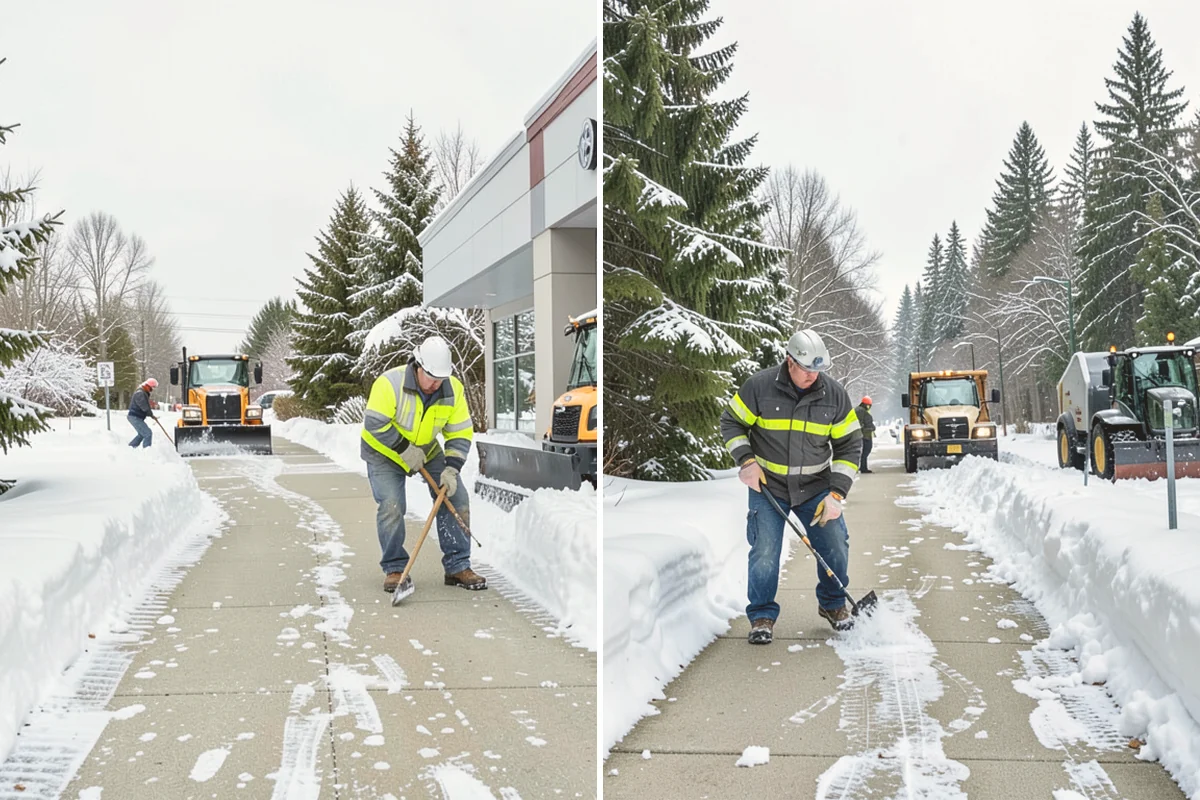 Ice Storm Response in Newcastle, King County, WA - Monitor National Weather Service ice-accretion forecasts and stage crews before onset