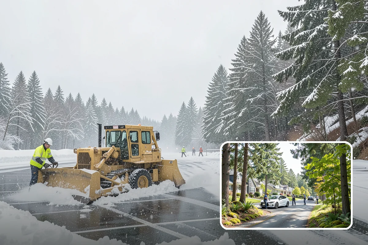 Ice Storm Response in Normandy Park, King County, WA - Fast dispatch during active glazing conditions when traction disappears