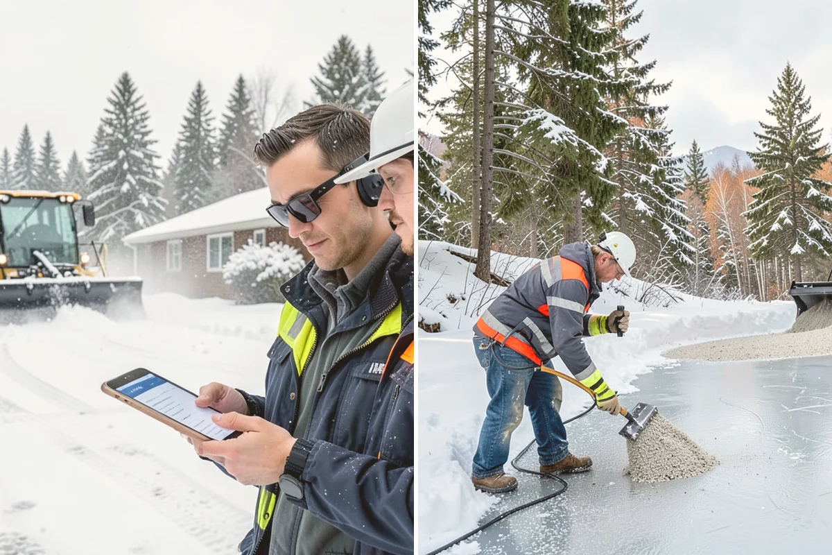 Ice Storm Response in Orting, Pierce County, WA - Monitor National Weather Service ice-accretion forecasts and stage crews before onset