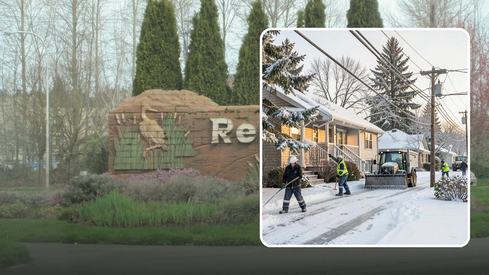Ice Storm Response in Renton, King County, WA - We mobilize fast when a Western Washington ice storm glazes your property in a hard, hazardous shell.