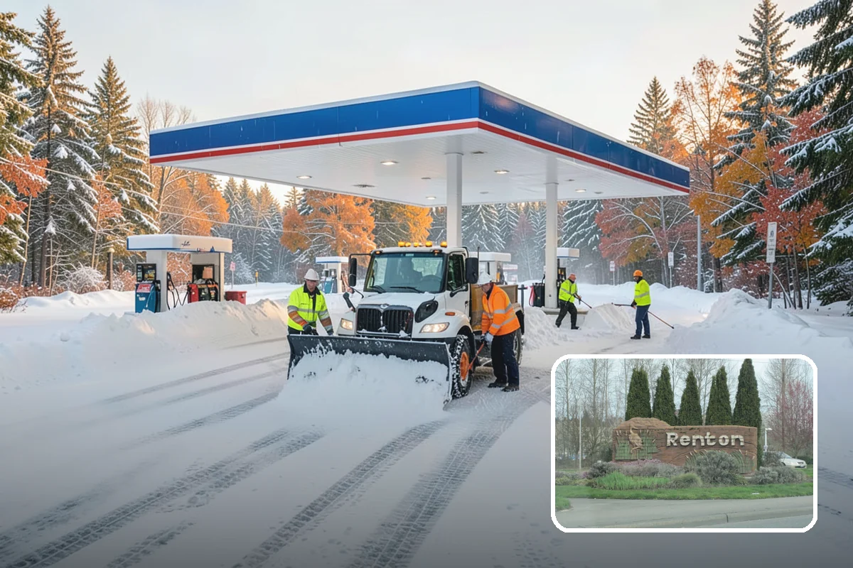 Ice Storm Response in Renton, King County, WA - Fast dispatch during active glazing conditions when traction disappears
