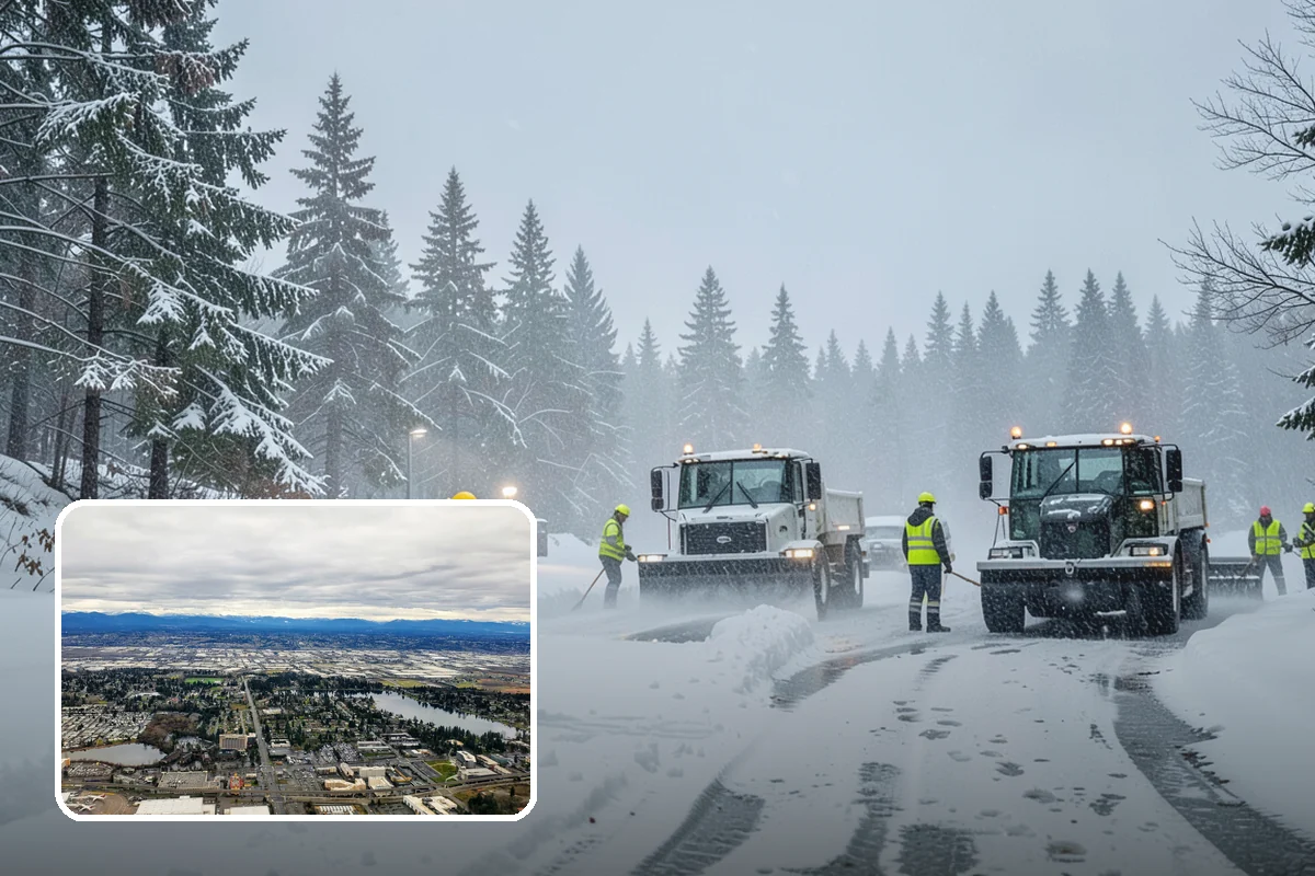 Ice Storm Response in SeaTac, King County, WA - Fast dispatch during active glazing conditions when traction disappears