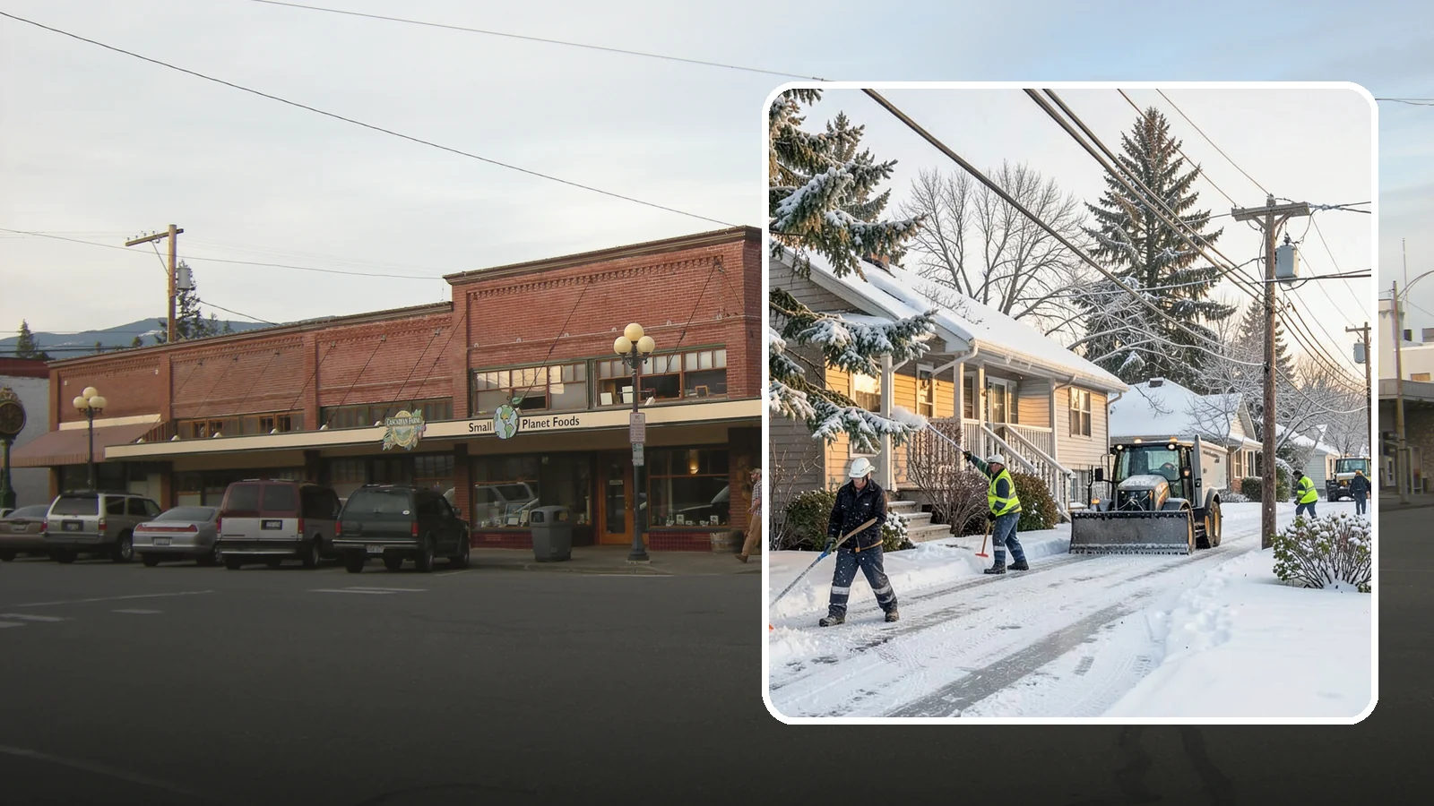Ice Storm Response in Sedro-Woolley, Skagit County, WA - We mobilize fast when a Western Washington ice storm glazes your property in a hard, hazardous shell.