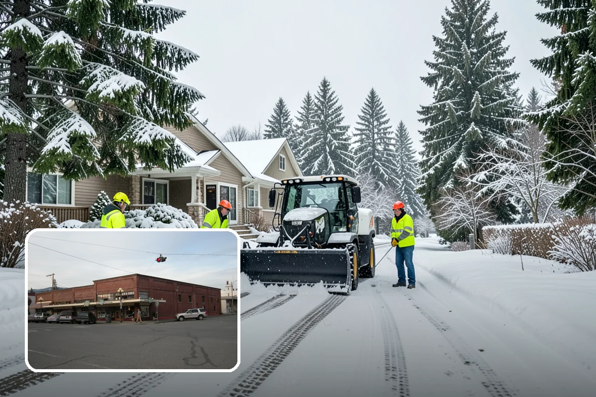 Ice Storm Response in Sedro-Woolley, Skagit County, WA - Fast dispatch during active glazing conditions when traction disappears