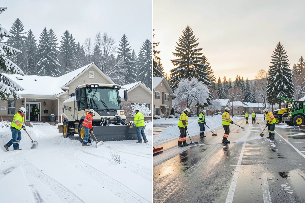 Ice Storm Response in Skykomish, King County, WA - Monitor National Weather Service ice-accretion forecasts and stage crews before onset