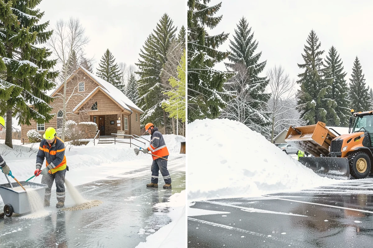 Ice Storm Response in Snohomish, Snohomish County, WA - Monitor National Weather Service ice-accretion forecasts and stage crews before onset