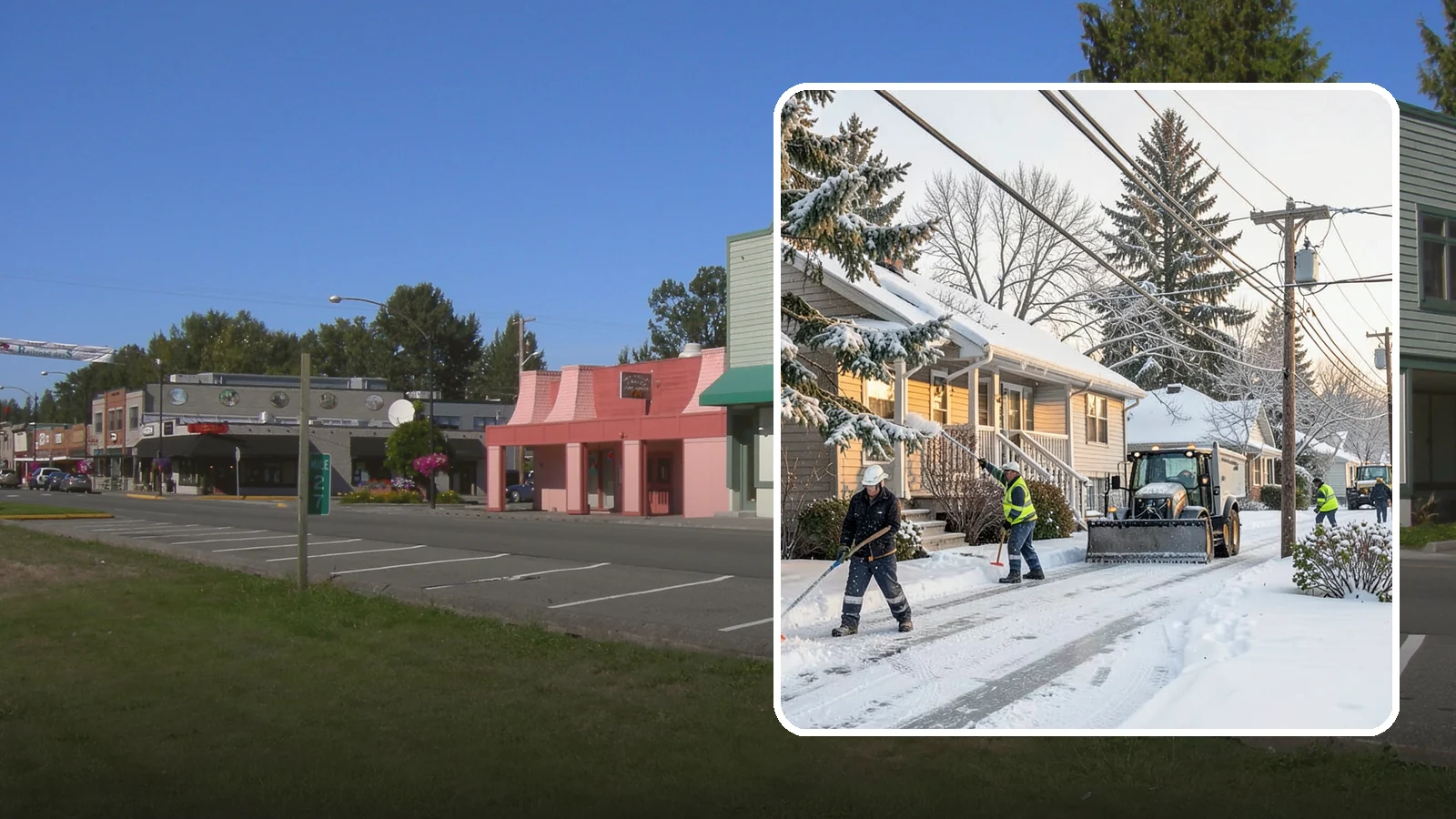 Ice Storm Response in Snoqualmie, King County, WA - We mobilize fast when a Western Washington ice storm glazes your property in a hard, hazardous shell.