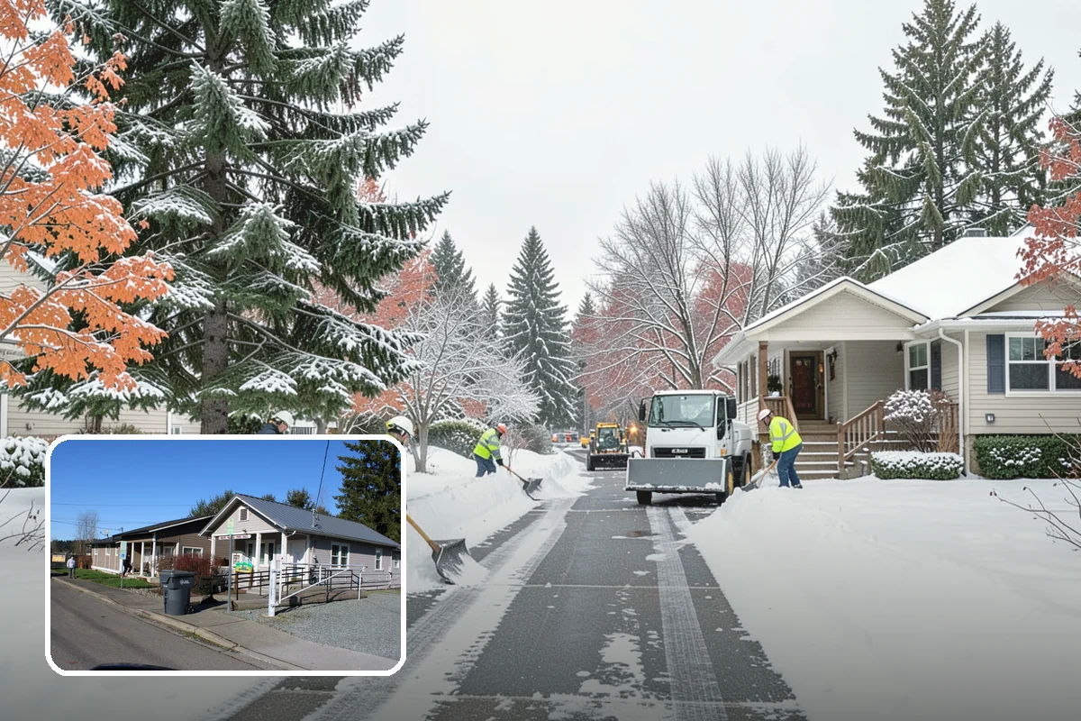 Ice Storm Response in South Prairie, Pierce County, WA - Fast dispatch during active glazing conditions when traction disappears