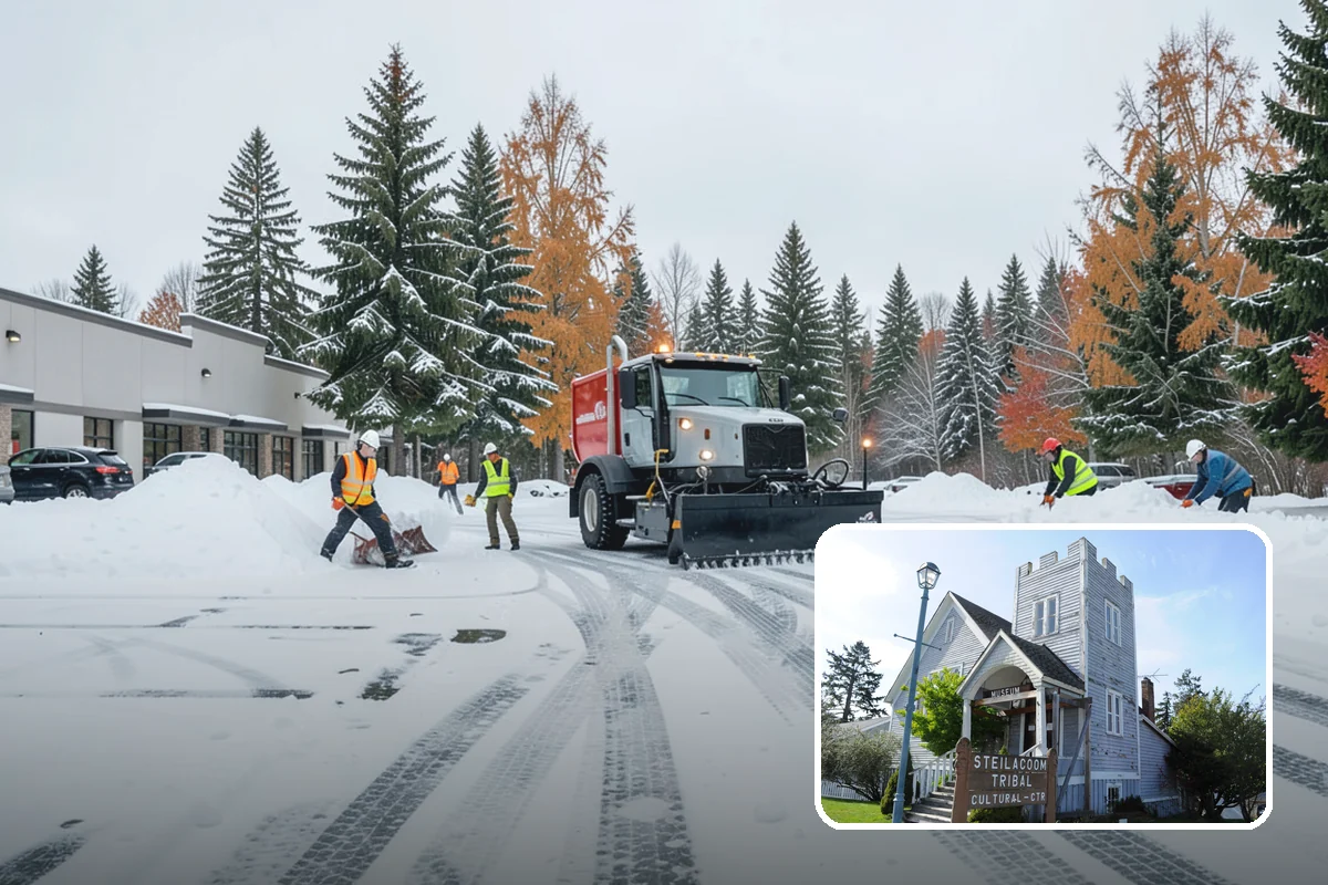Ice Storm Response in Steilacoom, Pierce County, WA - Fast dispatch during active glazing conditions when traction disappears