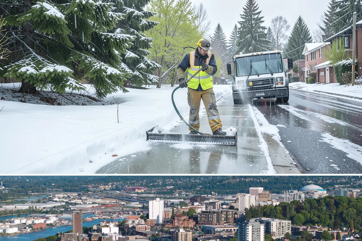 Ice Storm Response in Tacoma, Pierce County, WA - Ice storm response is most in demand from late November through February when Fraser outflow winds meet incoming Pacific moisture...