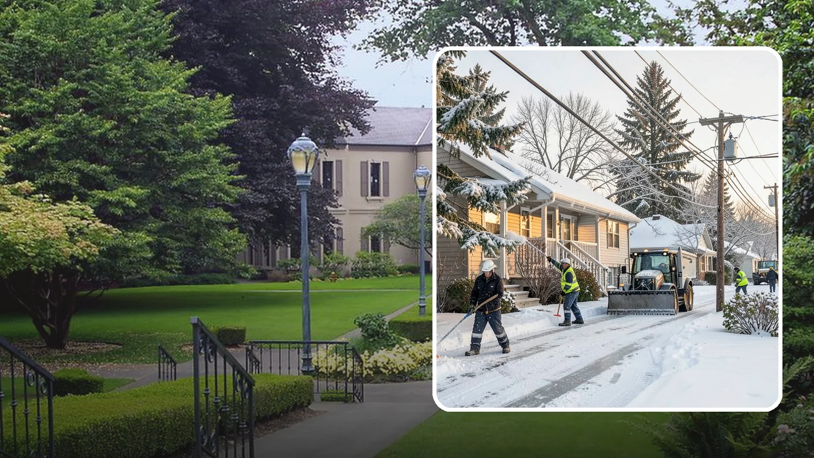 Ice Storm Response in Woodinville, King County, WA - We mobilize fast when a Western Washington ice storm glazes your property in a hard, hazardous shell.