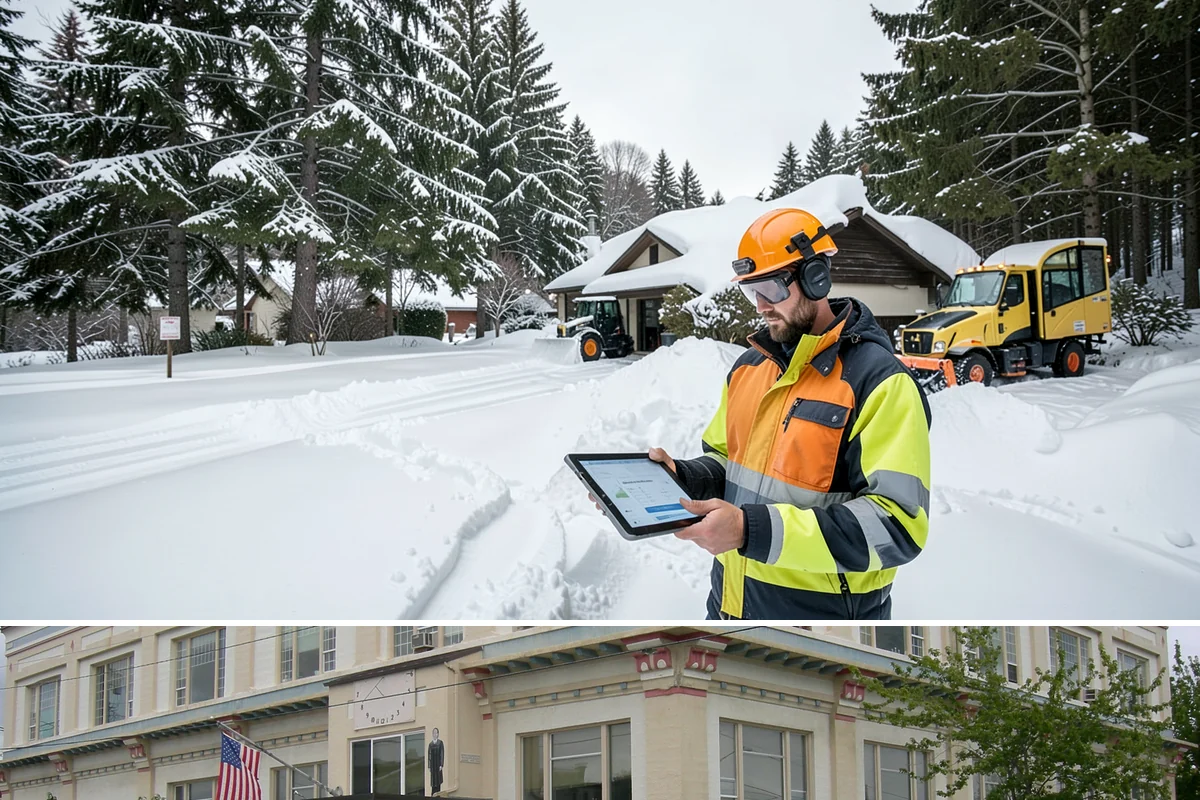 Industrial Facility Deicing in Anacortes, Skagit County, WA - Coverage runs all winter with continuous shift-aligned readiness during the extended cold snaps that follow lowland outflow...