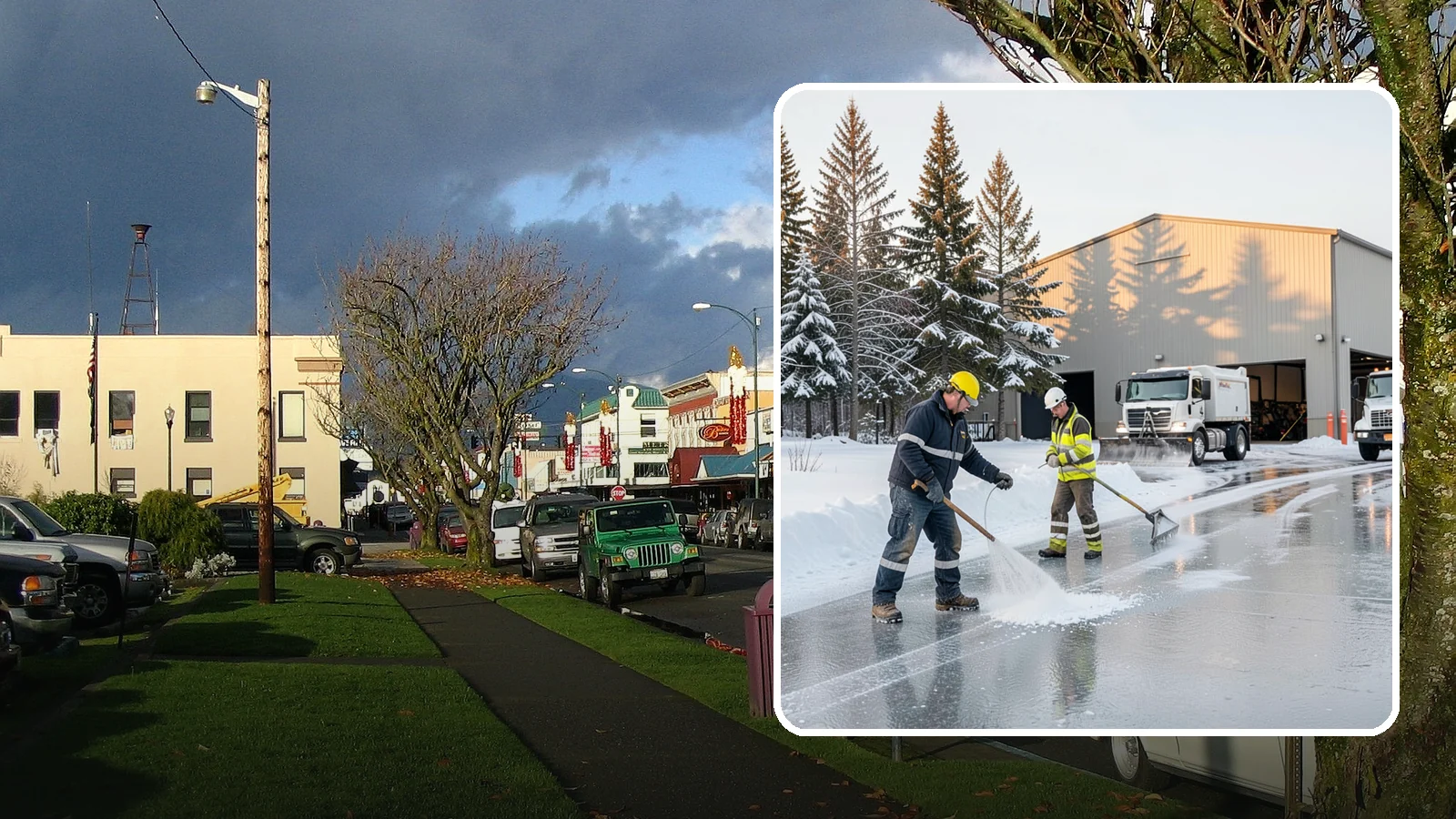 Industrial Facility Deicing in Arlington, Snohomish County, WA - Heavy-duty deicing for industrial sites, keeping truck routes, yard walkways, and equipment approaches safe for round-the-clock...