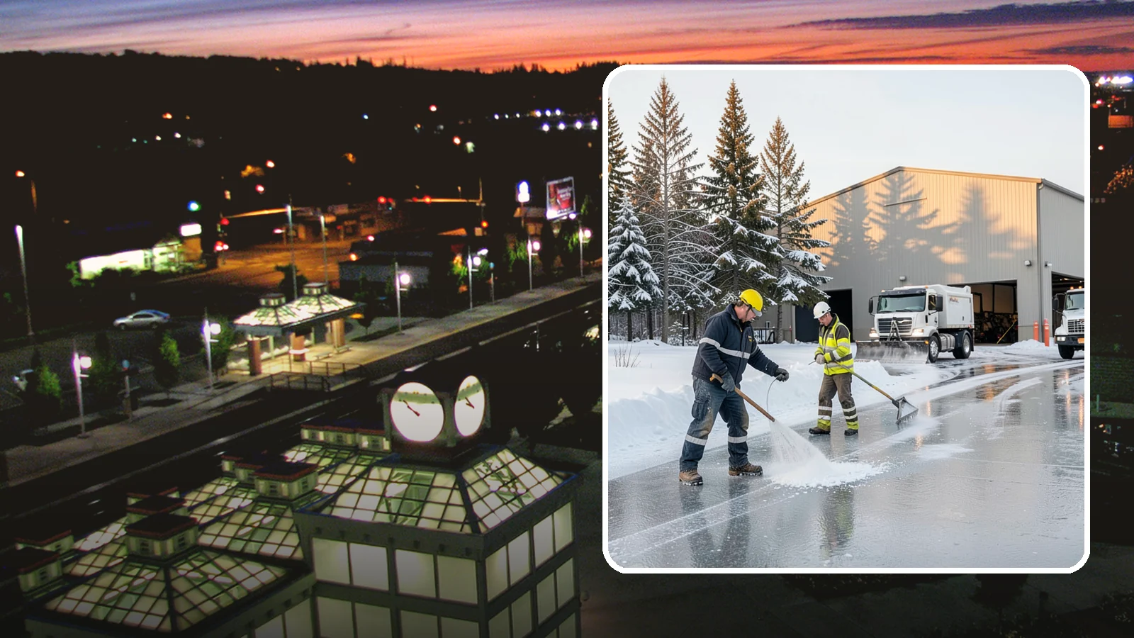 Industrial Facility Deicing in Auburn, King County, WA - Heavy-duty deicing for industrial sites, keeping truck routes, yard walkways, and equipment approaches safe for round-the-clock...