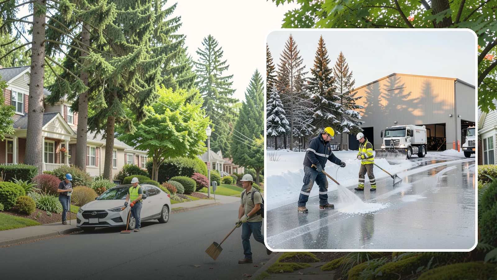 Industrial Facility Deicing in Beaux Arts Village, King County, WA - Heavy-duty deicing for industrial sites, keeping truck routes, yard walkways, and equipment approaches safe for round-the-clock...