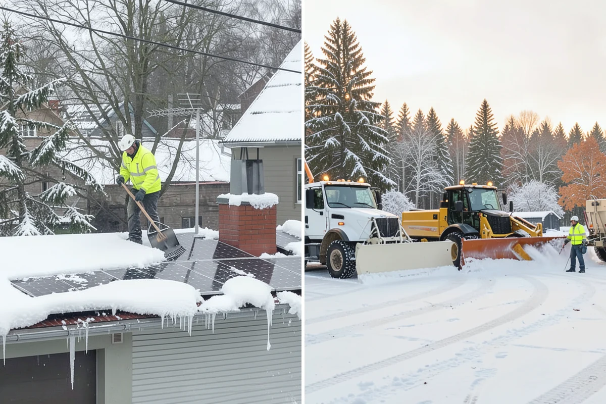 Industrial Facility Deicing in Beaux Arts Village, King County, WA - Assess truck lanes, walkways, and staging areas with site management