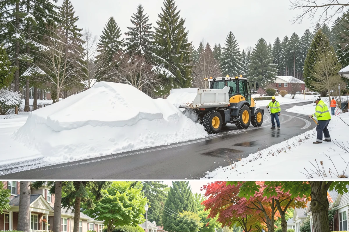 Industrial Facility Deicing in Beaux Arts Village, King County, WA - Coverage runs all winter with continuous shift-aligned readiness during the extended cold snaps that follow lowland outflow...