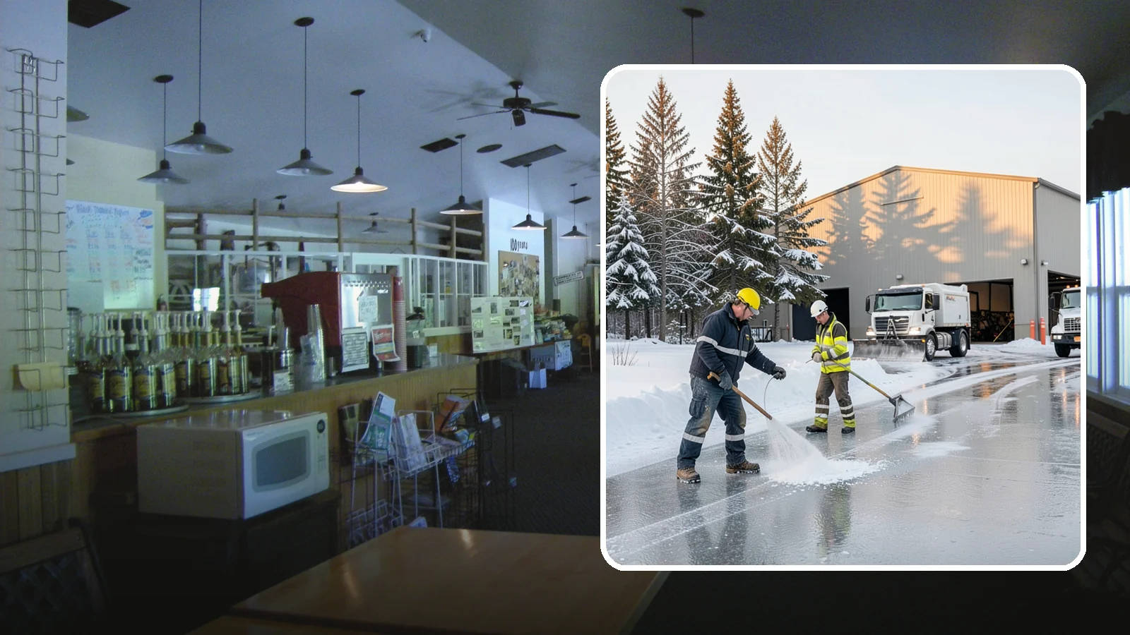 Industrial Facility Deicing in Black Diamond, King County, WA - Heavy-duty deicing for industrial sites, keeping truck routes, yard walkways, and equipment approaches safe for round-the-clock...