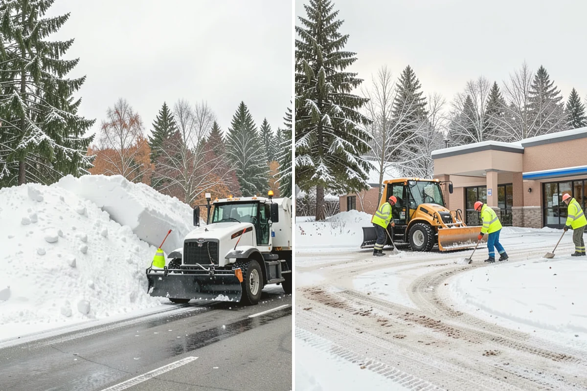 Industrial Facility Deicing in Black Diamond, King County, WA - Assess truck lanes, walkways, and staging areas with site management