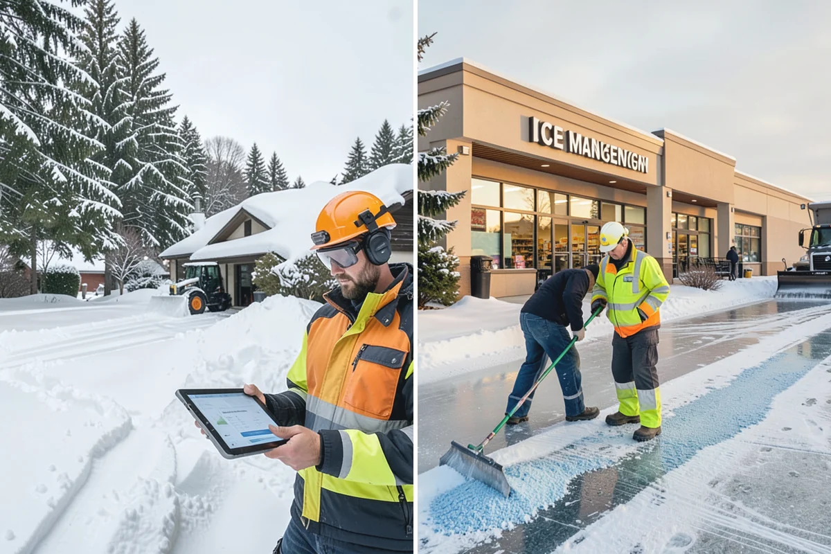 Industrial Facility Deicing in Bonney Lake, Pierce County, WA - Assess truck lanes, walkways, and staging areas with site management