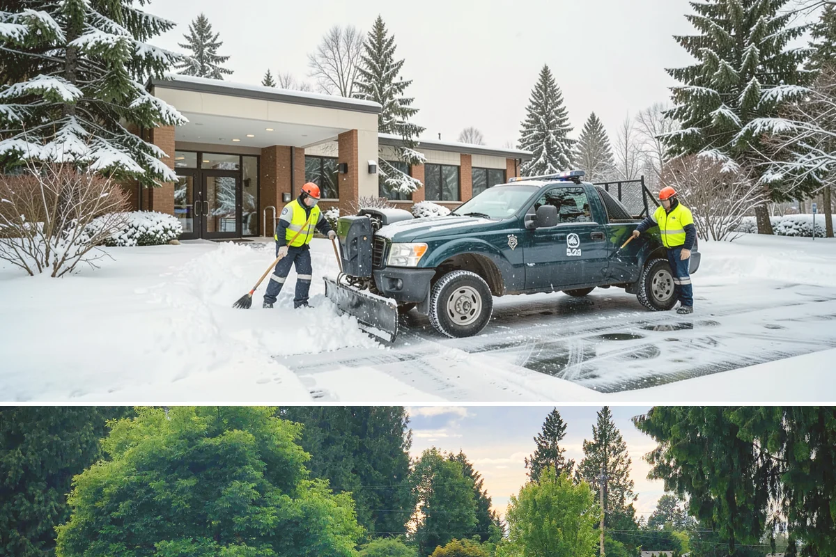 Industrial Facility Deicing in Bonney Lake, Pierce County, WA - Coverage runs all winter with continuous shift-aligned readiness during the extended cold snaps that follow lowland outflow...
