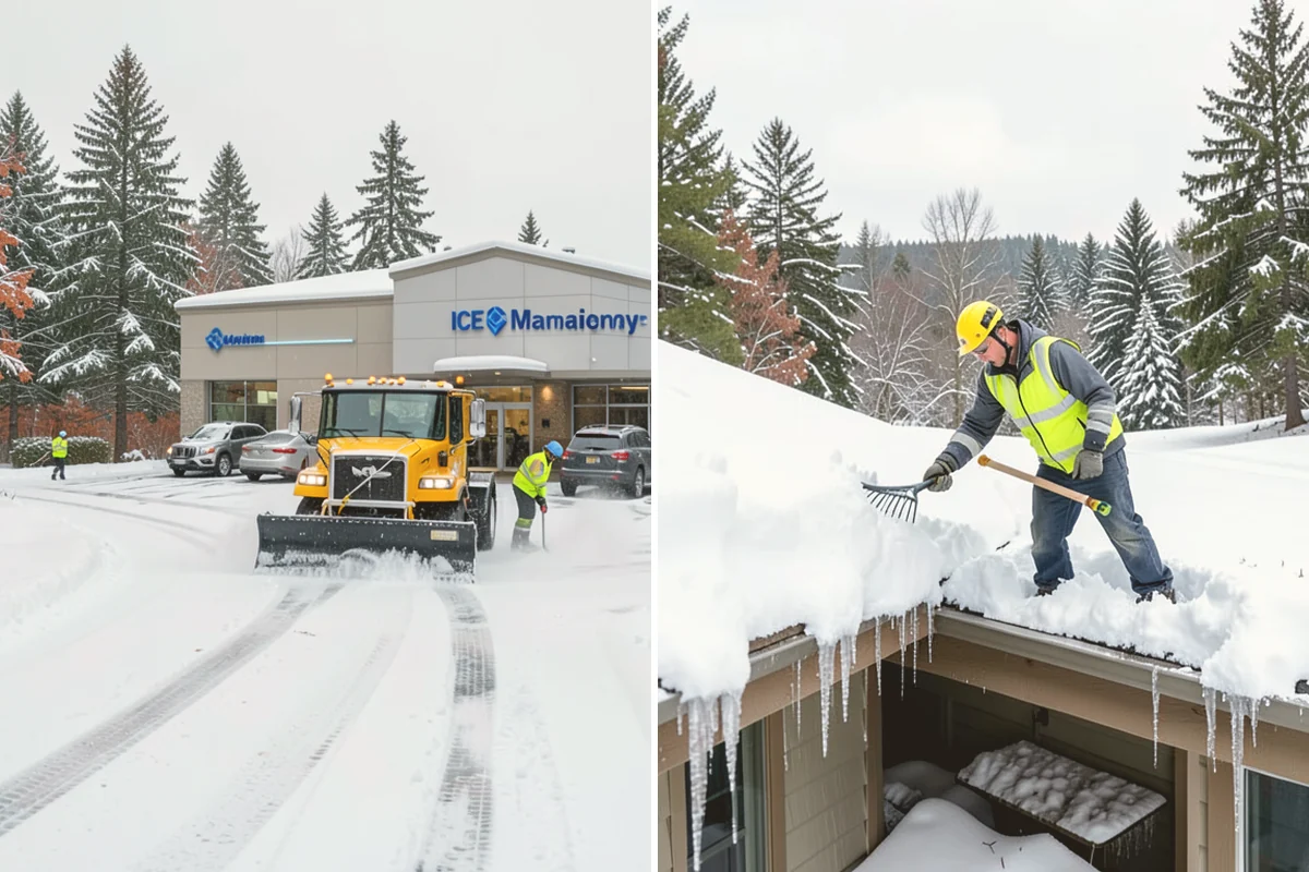 Industrial Facility Deicing in Brier, Snohomish County, WA - Assess truck lanes, walkways, and staging areas with site management