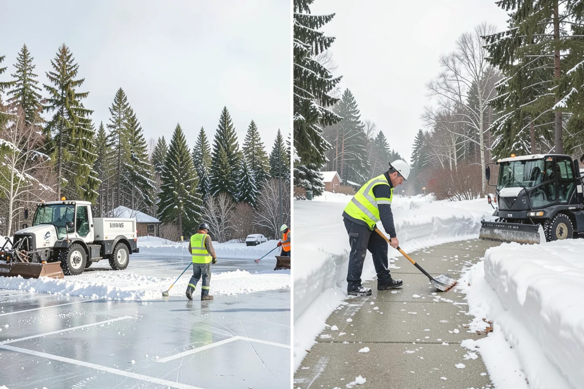 Industrial Facility Deicing in Burlington, Skagit County, WA - Assess truck lanes, walkways, and staging areas with site management