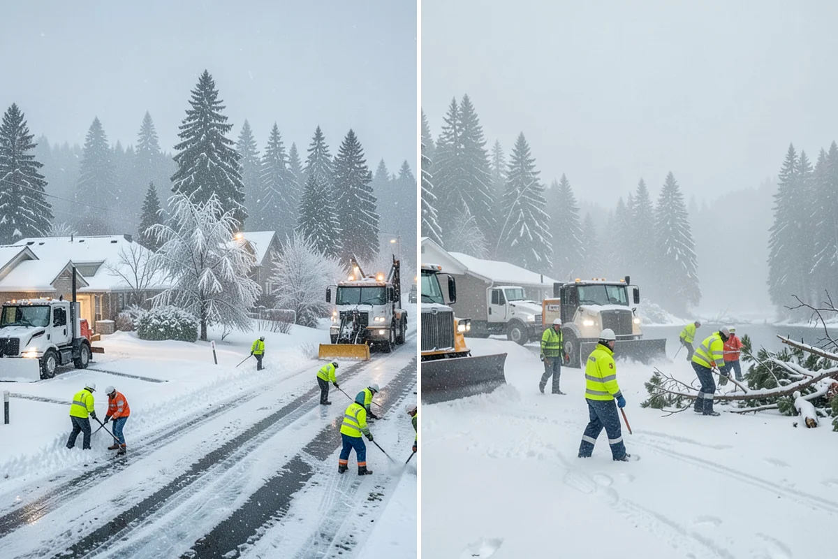 Industrial Facility Deicing in Clyde Hill, King County, WA - Assess truck lanes, walkways, and staging areas with site management