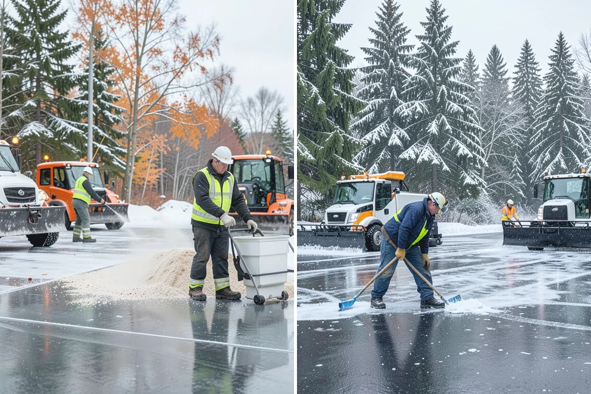 Industrial Facility Deicing in Coupeville, Island County, WA - Assess truck lanes, walkways, and staging areas with site management