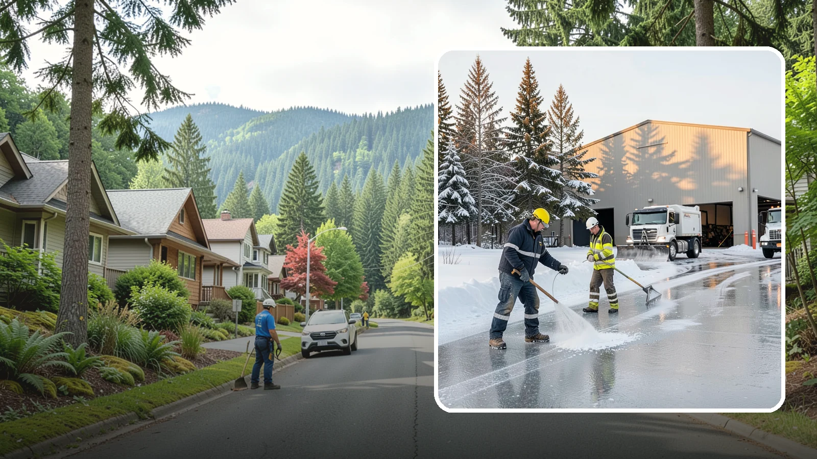 Industrial Facility Deicing in Darrington, Snohomish County, WA - Heavy-duty deicing for industrial sites, keeping truck routes, yard walkways, and equipment approaches safe for round-the-clock...