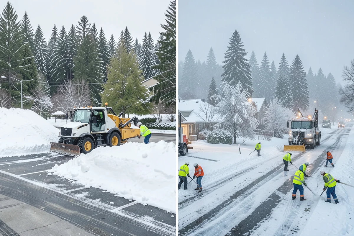 Industrial Facility Deicing in Darrington, Snohomish County, WA - Assess truck lanes, walkways, and staging areas with site management