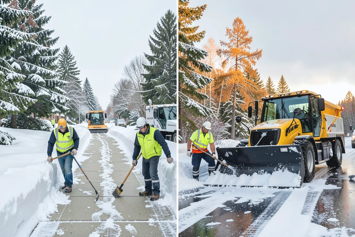 Industrial Facility Deicing in Des Moines, King County, WA - Assess truck lanes, walkways, and staging areas with site management