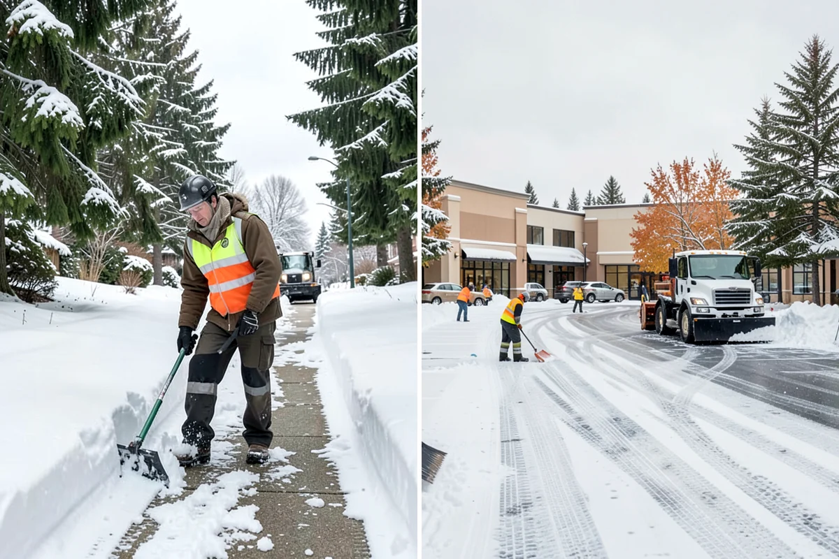 Industrial Facility Deicing in DuPont, Pierce County, WA - Assess truck lanes, walkways, and staging areas with site management